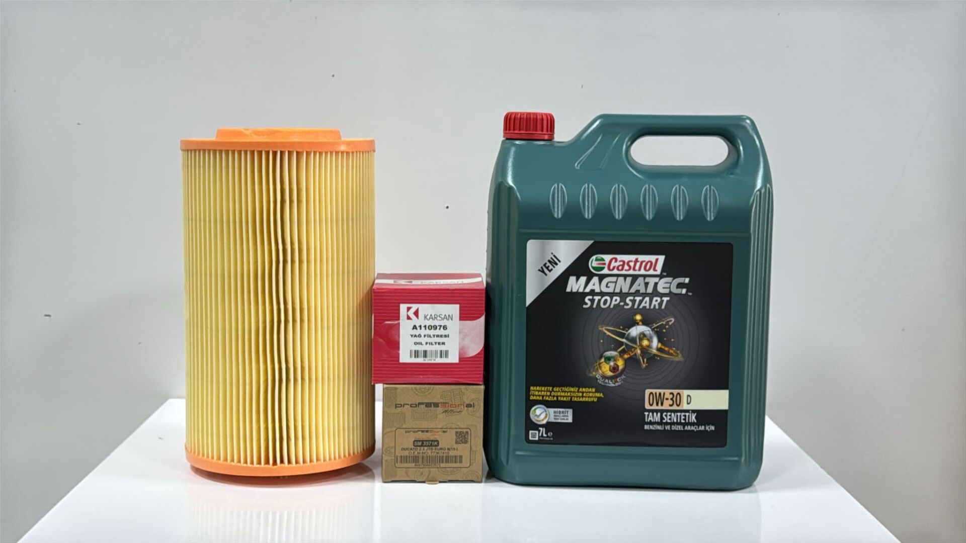 DUCATO 140 LIK YAĞ BAKIMI 0W30 CASTROL