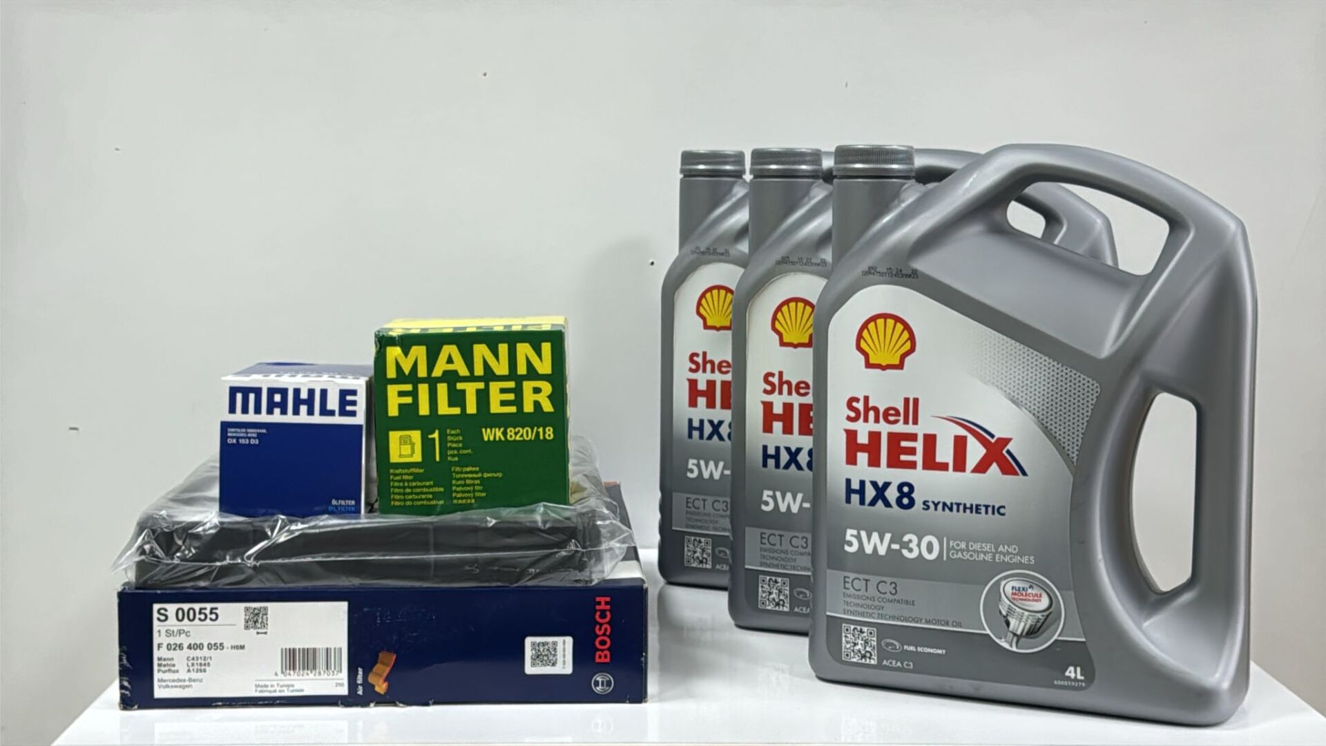 SPRİNTER EURO 5 YAĞ BAKIMI 5/30 SHELL 12 LT.