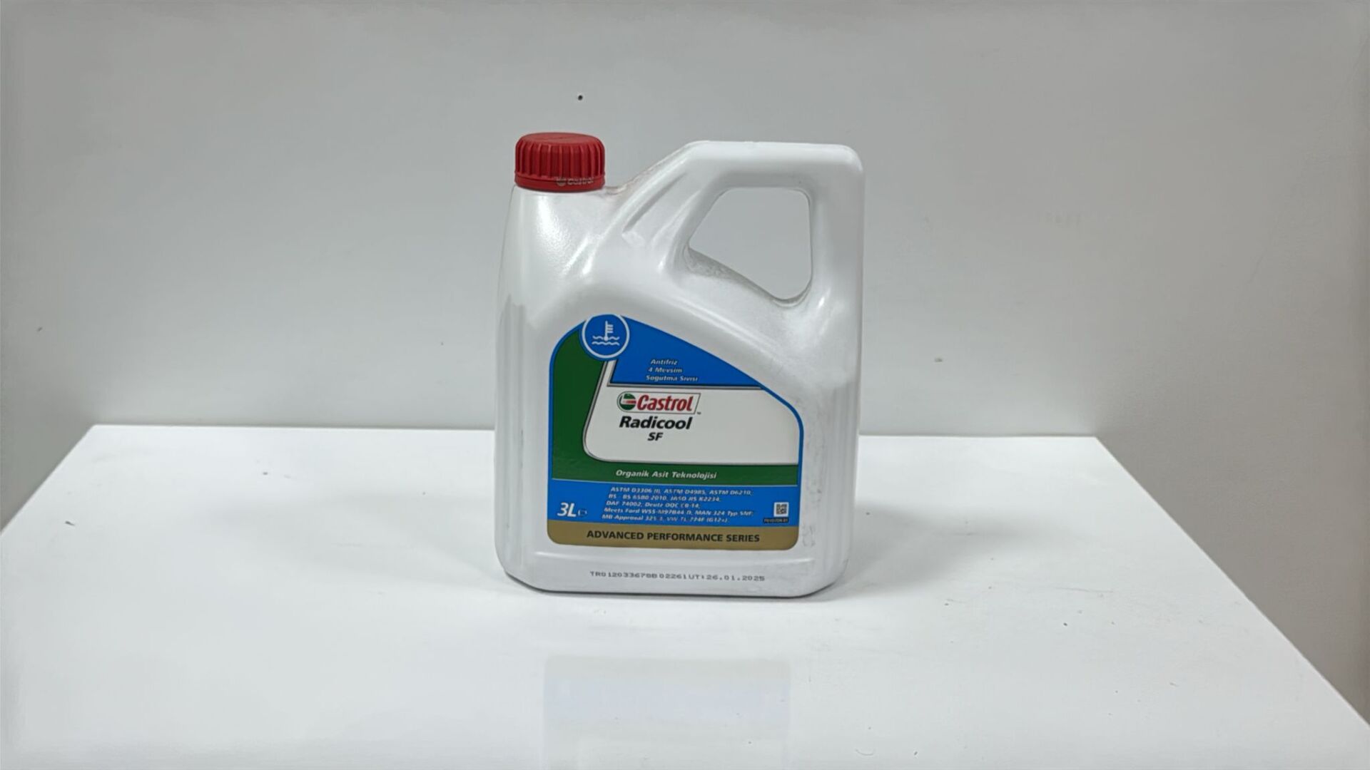 KIRMIZI ANTİFİRİZ CASTROL RADİCOOL SF 3 LT.