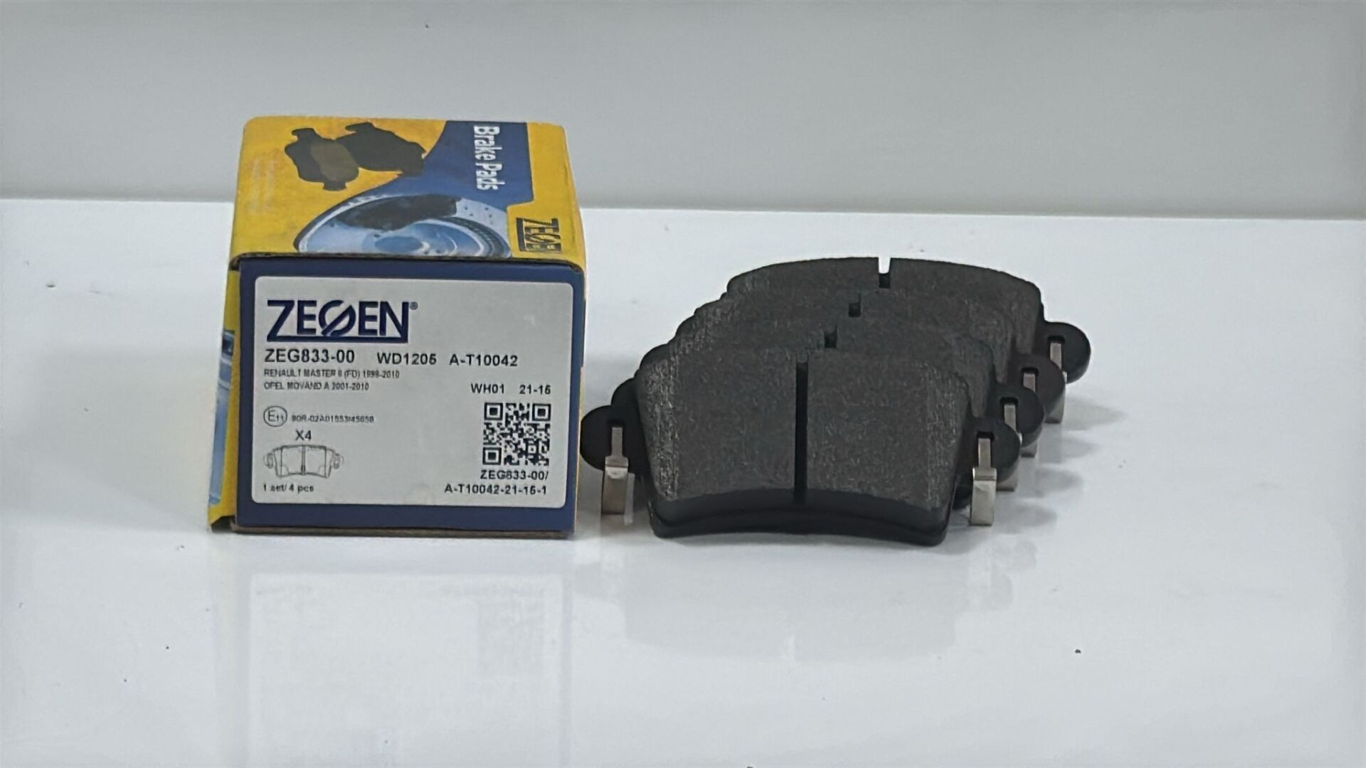 MASTER 2 ARKA BALATA ZEG833-00 440600866R 440600941R 440608697R 95507110 95 507 110