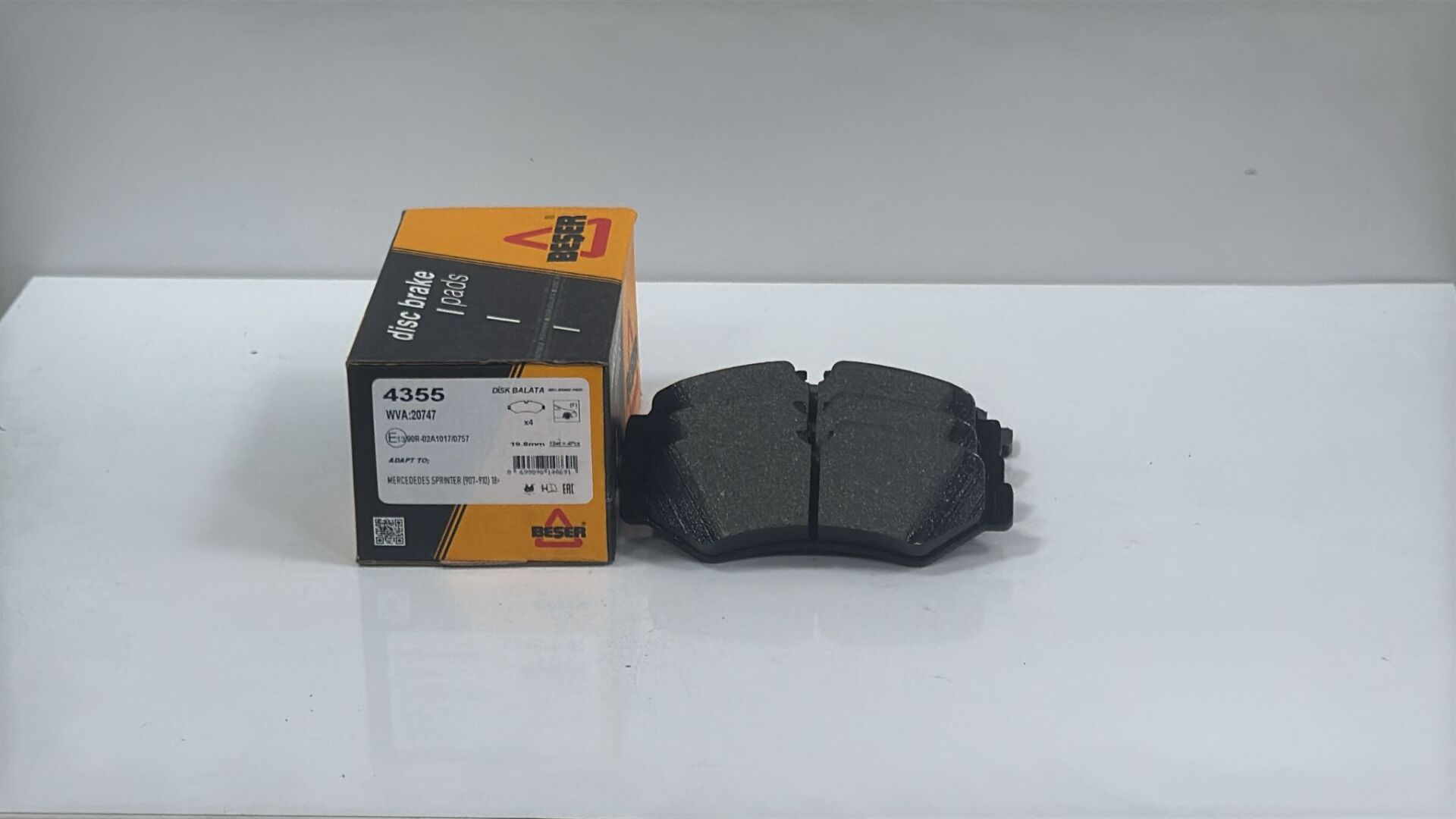 SPRİNTER YENİ MODEL ARKA BALATA BEŞER 4355  A9104203700 A9104203600 9074208101 9074208600 9104203600 9104203700