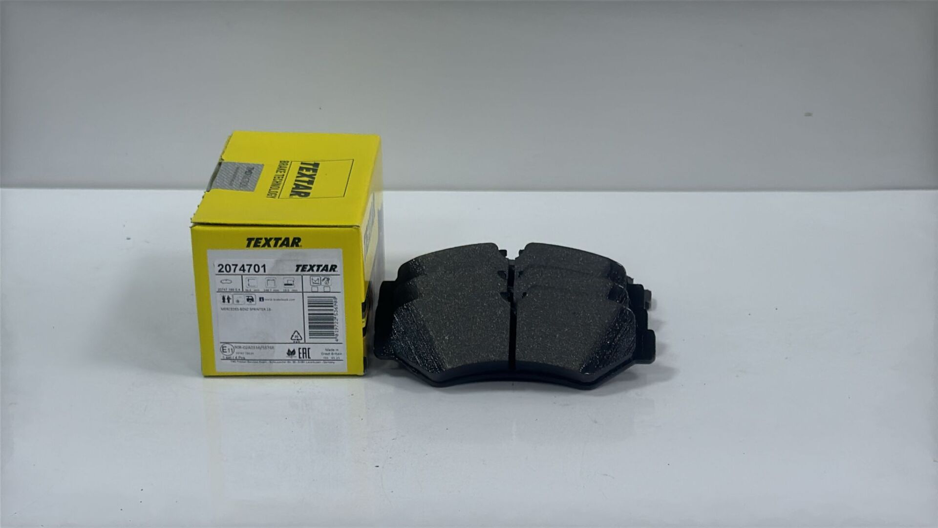 SPRİNTER YENİ MODEL ARKA BALATA TEXTAR - 2074701  A9104203700