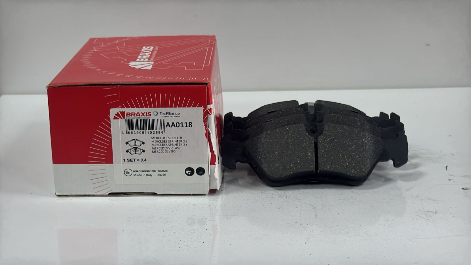 SPRİNTER 313 LT35 ÖN BALATA AA0118 2D0698151 A0024209920