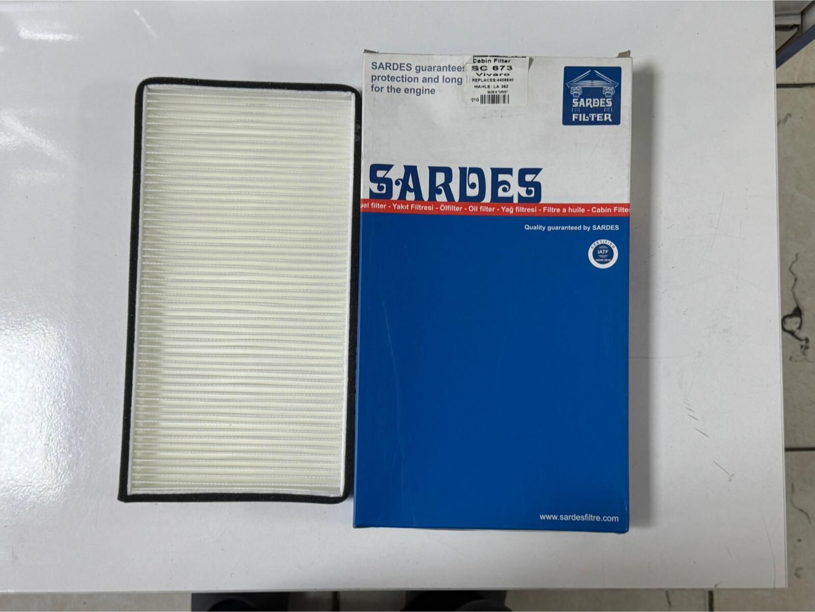 TRAFIC POLEN FİLTRESİ SC673